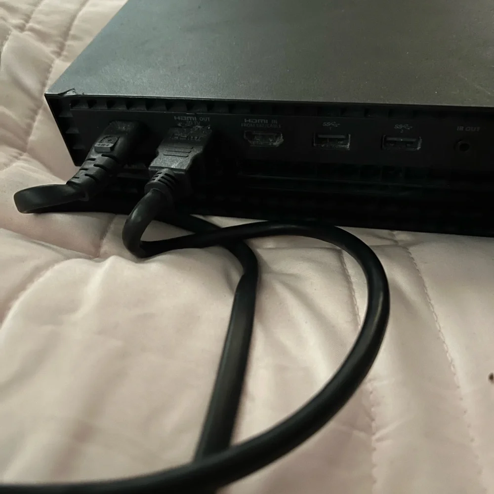 Xbox One 1tb console and controller with power and HDMI cord